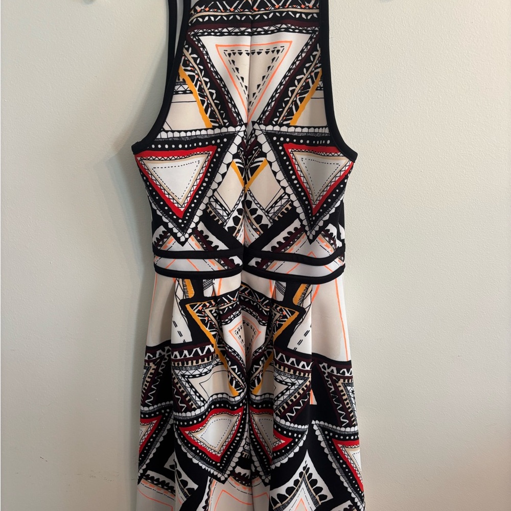 Geometric Patterned Dress - Picture 2 of 2